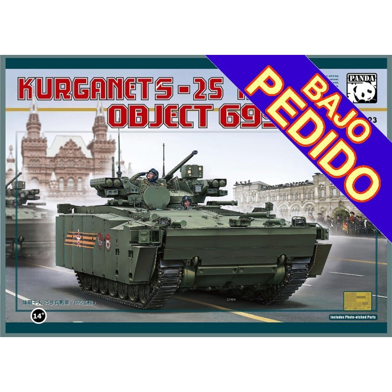 TRANSPORTE DE TROPAS (Object 695) Kurganet-25 -Escala 1/35- Panda Hobb