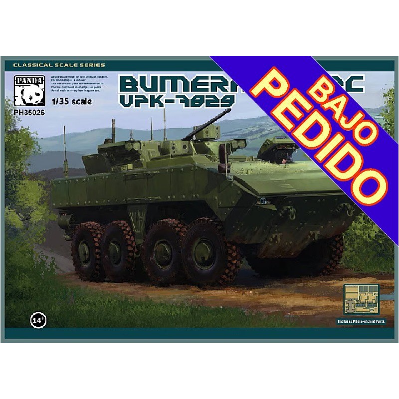 TRANSPORTE DE TROPAS VPK-7829 BUMERANG -Escala 1/35- Panda Hobby PH350