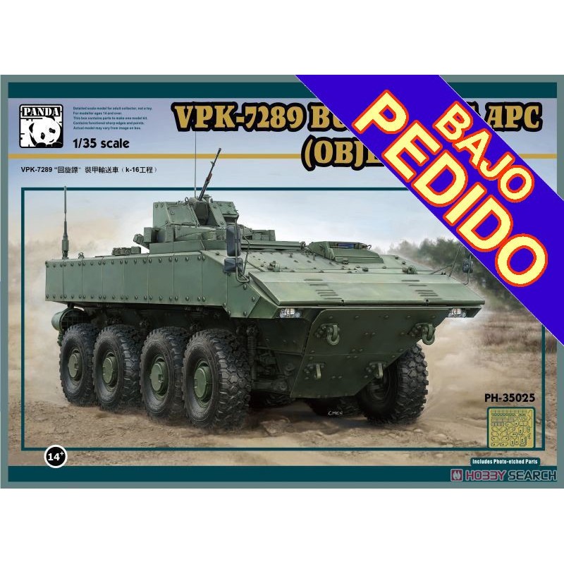 VEHICULO DE COMBATE DE INFANTERIA VPK-7829 BUMERANG -Escala 1/35- Pand