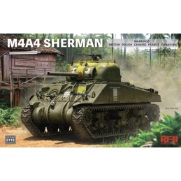 CARRO DE COMBATE M-4 A4 SHERMAN -Escala 1/35- RyeField Model 5119