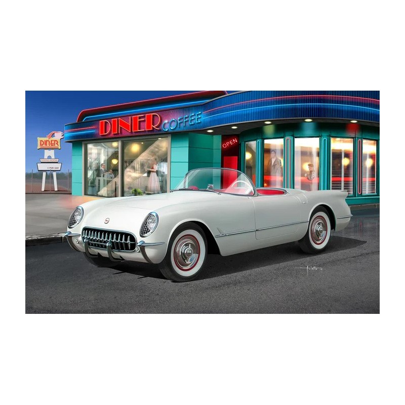 CHEVROLET CORVETTE 1953 ROADSTER -Escala 1/24- Revell 07718