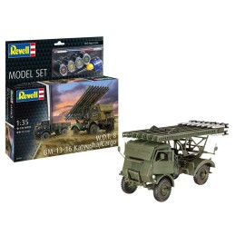 SET CAMION W.O.T.  BM-13-16 KATYUSHA /  W.O.T. CARGA (Pegamento & pintura) -Escala 1/35- Revell 63338