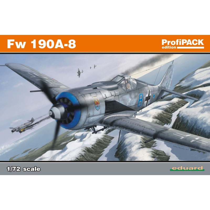 Focke-Wulf Fw 190 A-8 -Escala 1/72- Eduard 70111