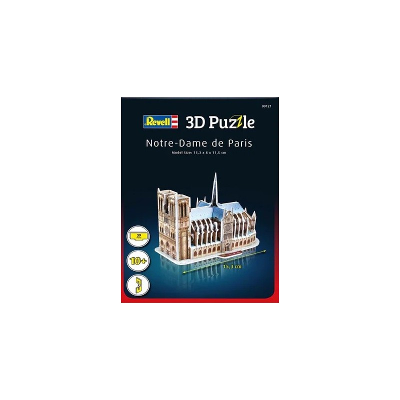 PUZZLE 3D NOTRE-DAME DE PARIS - REVELL 00121
