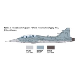 SAAB JAS-39 D GRIPEN -Escala 1/72- Italeri 91216