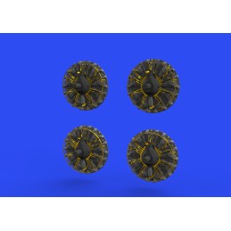 SET MOTORES B-17 F -Escala 1/48- Eduard 6481021