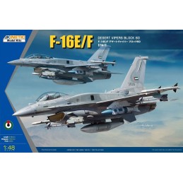 GENERAL DYNAMICS F-16 E/F Fighting Falcon (Block 60) "Desert Vipers" -Escala 1/48- Kinetic K48136