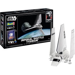Star Wars: IMPERIAL SHUTTLE TYDIRIUM (Pegamento & pinturas) -Escala 1/106- Revell 05657