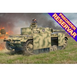 CARRO DE COMBATE Sd.Kfz. 141 Ausf. M Panzer III -Escala 1/35- Hobby Boss 84560
