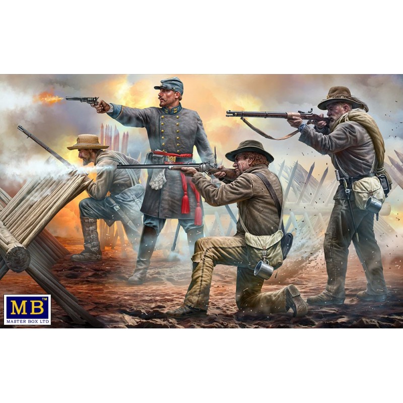 18º RGTO CAROLINA DEL NORTE - EJERCITO SUDISTA - Escala 1/35- Master Box MB3581