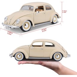 COCHE 1/18 VOLKSWAGEN KAFER-BEETLE COCHE 1/18 VOLKSWAGEN KAFER-BEETLE