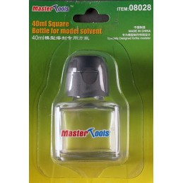 BOTE CUADRADO PARA DILUYENTE MODELISMO (40 ml) - Trumpeter Master Tools 08028 BOTE CUADRADO PARA DILUYENTE MODELISMO (40 ml) - Trumpeter Master Tools 08028