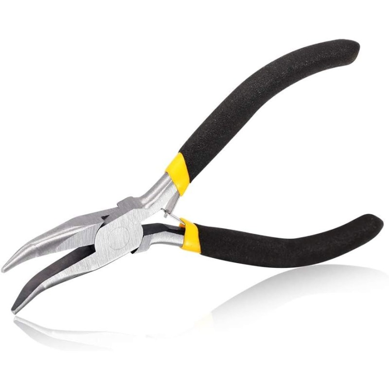 MINI ALICATE PUNTA CURVA