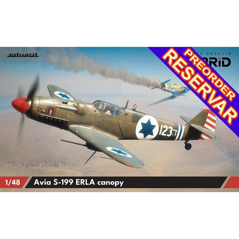 Avia S-199 (Cabina ERLA) -Escala 1/48- Eduard 948011 Avia S-199 (Cabina ERLA) -Escala 1/48- Eduard 948011