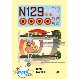 Renard R.31 "Belgian Recconaissance Plane" -Escala 1/48- Planet Model