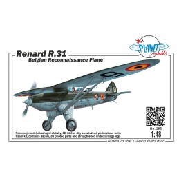 Renard R.31 "Belgian Recconaissance Plane" -Escala 1/48- Planet Model
