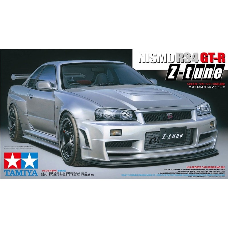 NISSAN NISMO R34 GT-T Z-tune 1/24 - Tamiya 24282