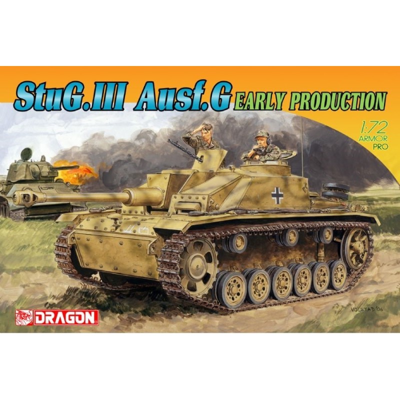 CAÑON DE ASALTO SD.KFZ. 142/1 STUG III G Early -Escala 1/72- Dragon Models 7283 CAÑON DE ASALTO SD.KFZ. 142/1 STUG III G Early -Escala 1/72- Dragon Models 7283