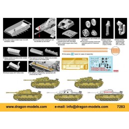 CAÑON DE ASALTO SD.KFZ. 142/1 STUG III G Early -Escala 1/72- Dragon Models 7283