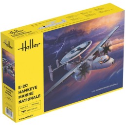 GRUMMAN E-2 C HAWKEYE "Marine Nationale" -Escala 1/72- Heller 82302 GRUMMAN E-2 C HAWKEYE "Marine Nationale" -Escala 1/72- Heller 82302