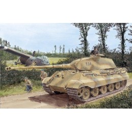 CARRO DE COMBATE Sd.Kfz. 182 KINGTIGER (PORSCHE) -Escala 1/72- DRAGON 7231