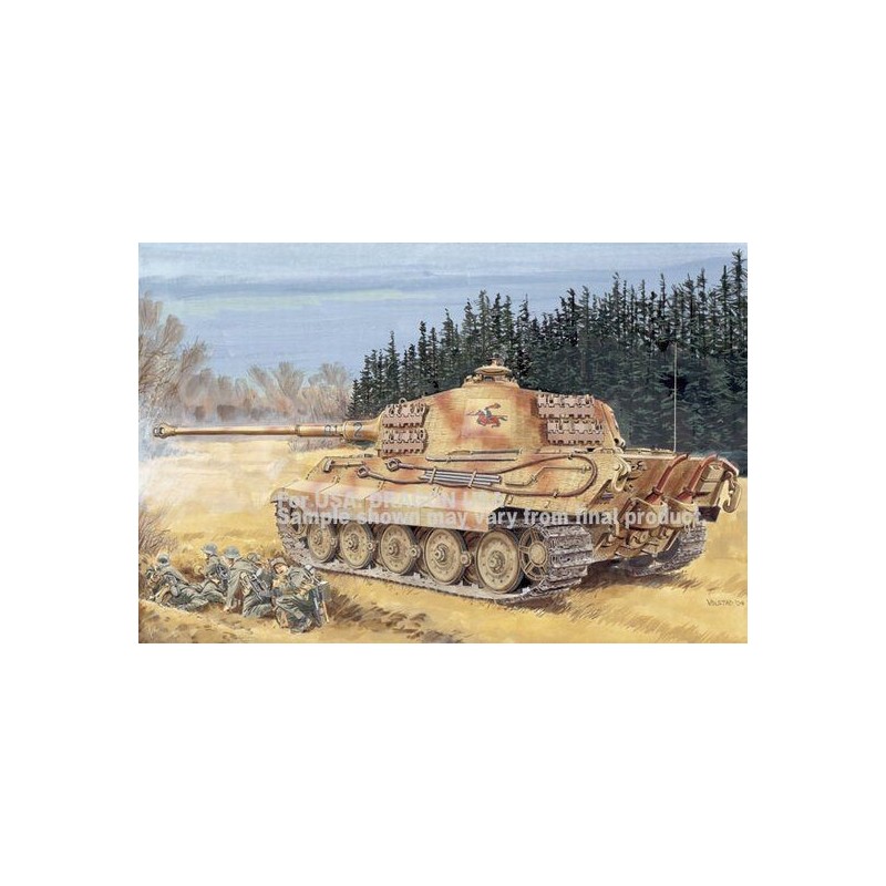 CARRO DE COMBATE Sd.Kfz. 182 KINGTIGER (HENSCHEL) -Escala 1/72- Dragon Models 7246 CARRO DE COMBATE Sd.Kfz. 182 KINGTIGER (HENSCHEL) -Escala 1/72- Dragon Models 7246
