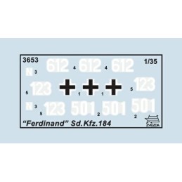 CAÑON DE ASALTO Sd.Kfz. 184 FERDINARD -Escala 1/35- Zvezda 3653 CAÑON DE ASALTO Sd.Kfz. 184 FERDINARD -Escala 1/35- Zvezda 3653