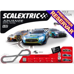ADVANCE CIRCUITO Pole Position -Escala 1/32- Scalextric 10596S500