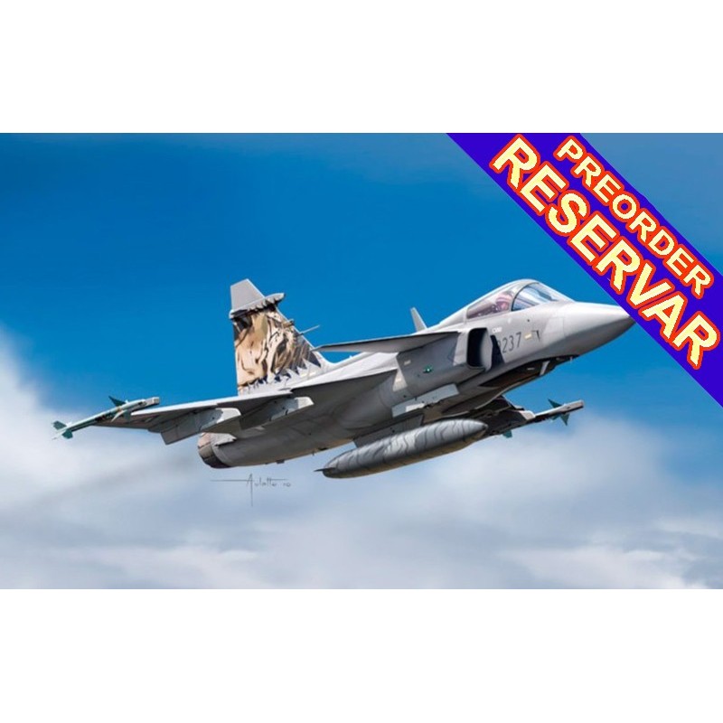 SAAB JAS 39 Gripen -Escala 1/72- Italeri 1306 SAAB JAS 39 Gripen -Escala 1/72- Italeri 1306