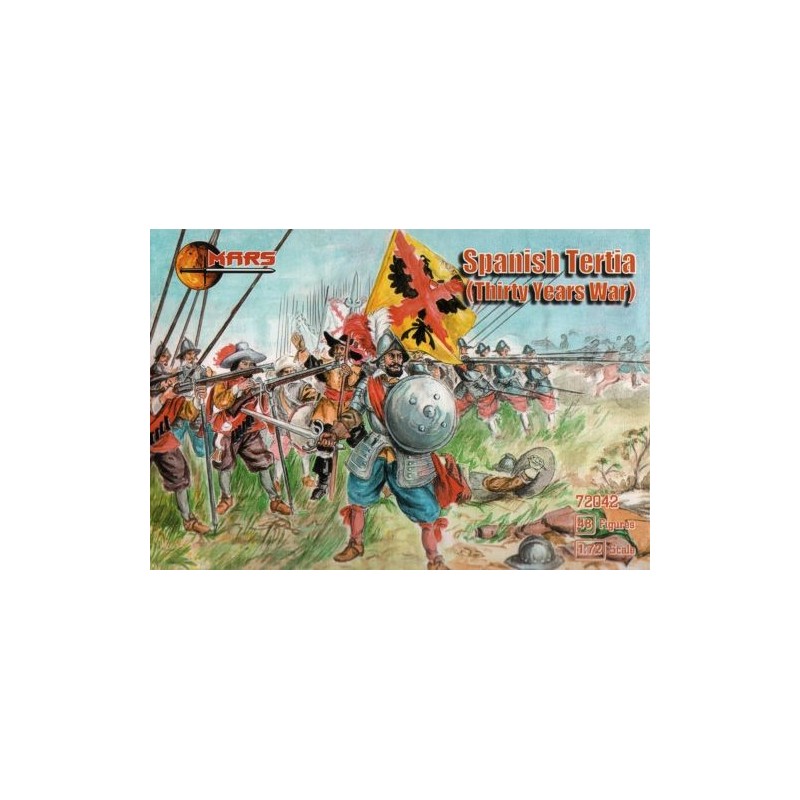 TERCIO ESPAÑOL 48 FIGURAS - ESCALA 1/72 - MARS 72042 TERCIO ESPAÑOL 48 FIGURAS - ESCALA 1/72 - MARS 72042