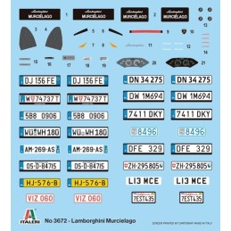 LAMBORGHINI MURCIELAGO -Escala 1/24- Italeri 3672