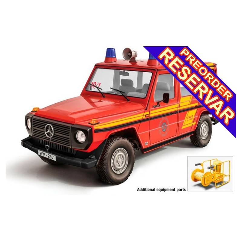 MERCEDES BENZ G230 BOMBEROS -Escala 1/24- Italeri 3663