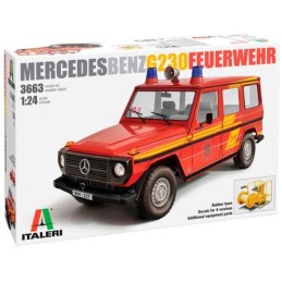 MERCEDES BENZ G230 BOMBEROS -Escala 1/24- Italeri 3663