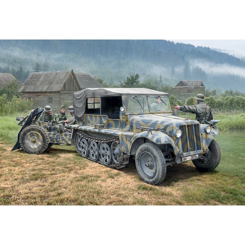 SEMIORUGA Sd.Kfz 10 Zugkraftwagen 1t De