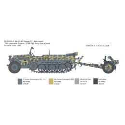 SEMIORUGA Sd.Kfz 10 Zugkraftwagen 1t De