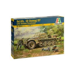 SDKFZ 10 DEMAG D7 CON PARACAIDISTAS - ESCALA 1/35 - ITALERI 6561 SDKFZ 10 DEMAG D7 CON PARACAIDISTAS - ESCALA 1/35 - ITALERI 6561