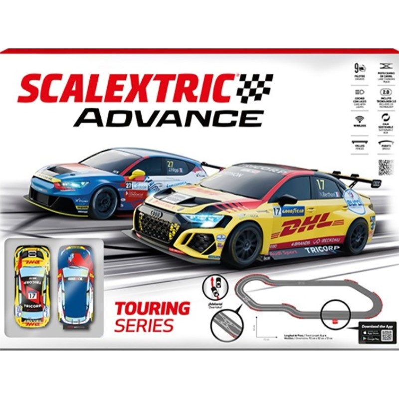 ADVANCE CIRCUITO TOURING SERIES Set -Escala 1/32- Scalextric E10539S500