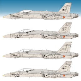 CALCAS EF-18 A/B HORNET ALA N 11/12/15/21 -Escala 1/48- Series Españolas SE1248 CALCAS EF-18 A/B HORNET ALA N 11/12/15/21 -Escala 1/48- Series Españolas SE1248