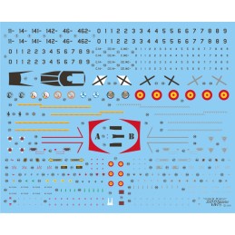 SET CALCAS MIRAGE F-1 EJERCITO DEL AIRE ESPAÑA -Escala 1/72- Series Españolas SE572 SET CALCAS MIRAGE F-1 EJERCITO DEL AIRE ESPAÑA -Escala 1/72- Series Españolas SE572
