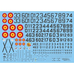 CALCAS T-6 D/G TEXAN -Escala 1/48 - Series Españolas SE1648 CALCAS T-6 D/G TEXAN -Escala 1/48 - Series Españolas SE1648