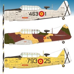 CALCAS T-6 D/G TEXAN -Escala 1/48 - Series Españolas SE1648 CALCAS T-6 D/G TEXAN -Escala 1/48 - Series Españolas SE1648