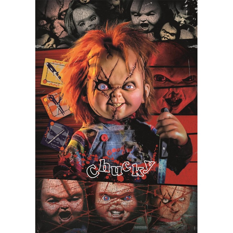 PUZZLE 1000 PZS CHUCKY - CLEMENTONI 37099 (50 X 70 CMS) PUZZLE 1000 PZS CHUCKY - CLEMENTONI 37099 (50 X 70 CMS)