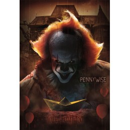 PUZZLE 1000 PZS IT PENNYWISE - CLEMENTONI 37097 (50 X 70 CMS)