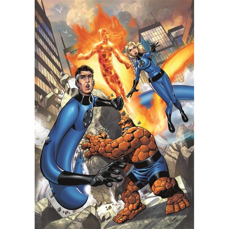 PUZZLE 180 PZS MARVEL LOS CUATRO FANTASTICOS - CLEMENTONI 29281 (33.5 X 48.5 CMS) PUZZLE 180 PZS MARVEL LOS CUATRO FANTASTICOS - CLEMENTONI 29281 (33.5 X 48.5 CMS)