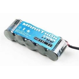 BATERÍA ORION NiMh RECEPTOR PLANA 6.0v. 1700mAh CONEXIÓN BEC