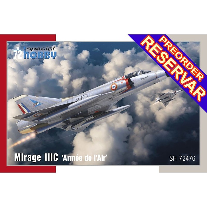 DASSAULT MIRAGE III C -Escala 1/72- Special Hobby SH72476 DASSAULT MIRAGE III C -Escala 1/72- Special Hobby SH72476