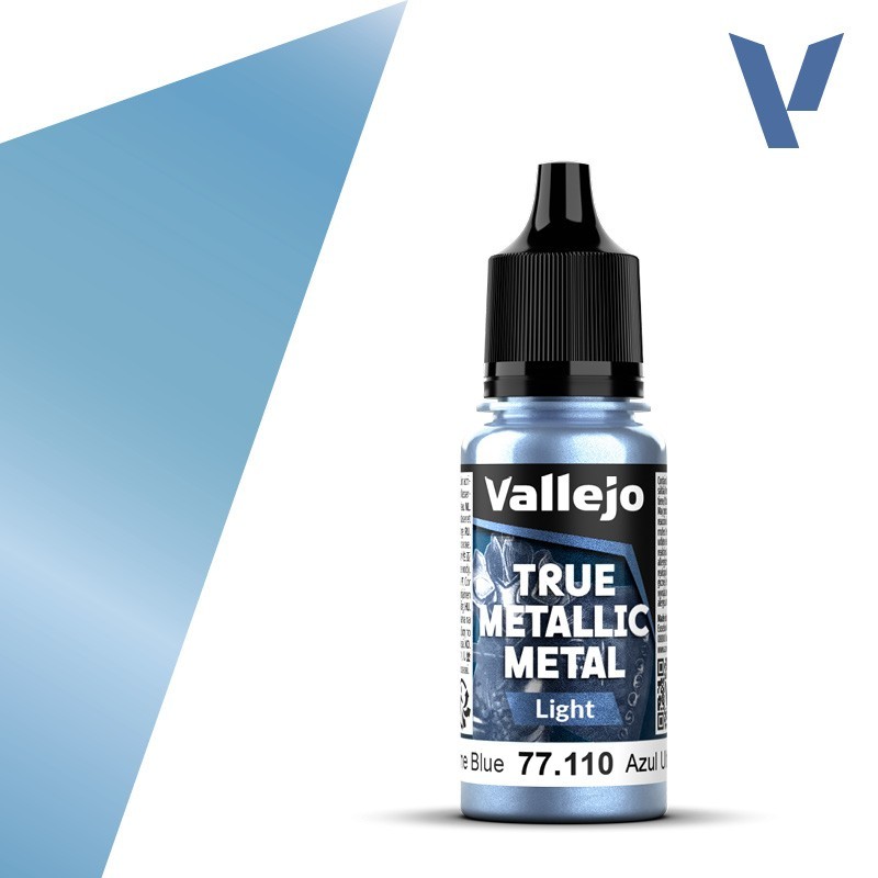 Vallejo True Metallic Metal 110 LUZ AZUL ULTRAMAR (18ml) - Acrilicos Vallejo 77110 Vallejo True Metallic Metal 110 LUZ AZUL ULTRAMAR (18ml) - Acrilicos Vallejo 77110