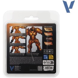 SET Vallejo True Metallic Metal ORO IMPERIAL (4 x 18ml) - Acrilicos Vallejo 77252 SET Vallejo True Metallic Metal ORO IMPERIAL (4 x 18ml) - Acrilicos Vallejo 77252