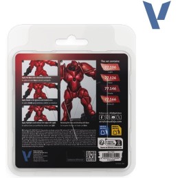 SET Vallejo True Metallic Metal ROJO RUBI (4 x 18ml) - Acrilicos Vallejo 77254 SET Vallejo True Metallic Metal ROJO RUBI (4 x 18ml) - Acrilicos Vallejo 77254