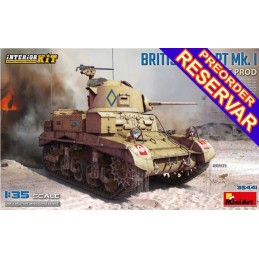 CARRO DE COMBATE STUART Mk-I Late -Escala 1/35- MiniArt 35441